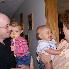Daddy with Ellie & Grandma with Katie