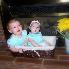 Ellie with her cousin Alaina at Grandma Wileen's4
