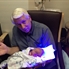 With Grandpa Gordon