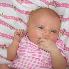 She says, "What's with all this PINK?"