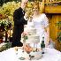 Reception -- cutting of the cake, Toasting with Ma